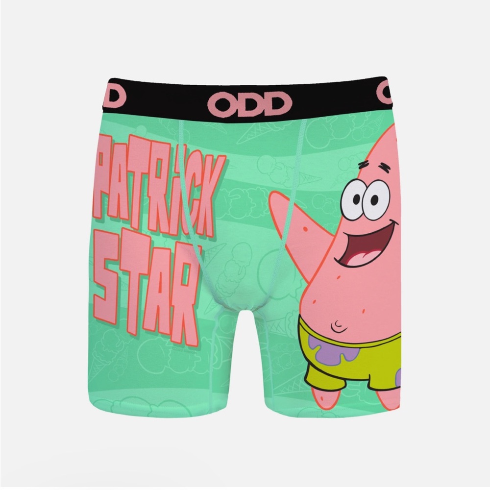 ODD Nickelodeon Sponge Bob Square Pants Patrick Star Boxer Briefs